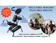 SILLA PARA MASAJES PLEGABLE SHIATSU!!