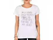REMERA CON FRASE PARA DAMAS - TALLE M