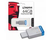 PEN DRIVE KINGSTON 64GB DT50/64GB USB 3.1