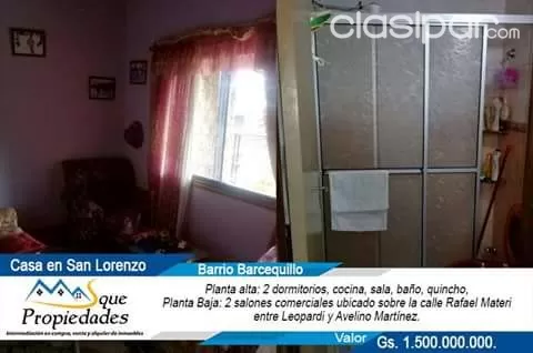 Vendo Casa con Salones comerciales-San Lorenzo — foto 2