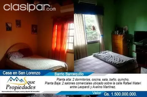 Vendo Casa con Salones comerciales-San Lorenzo — foto 3