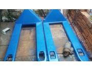 oferta vendo porta palet zorra hidraulica paletera usada