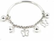 PULSERA PARA DAMA CON MARIPOSAS