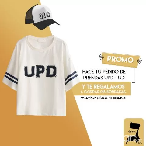 Remeras para UD UPD 2019 Guimel Paraguay 1256020 Clasipar