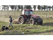 Limpieza de Terrenos baldios con Tractor Rotativa y desmalezadora
