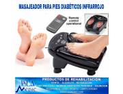 Masajeador de pies con infrarrrojo, ideal para diabeticos .