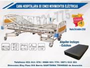 CAMA HOSPITALARIAS DE CINCO MOV ELÉCTRICO