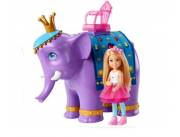 Barbie Chelsea Y Rey Elefante Mattel