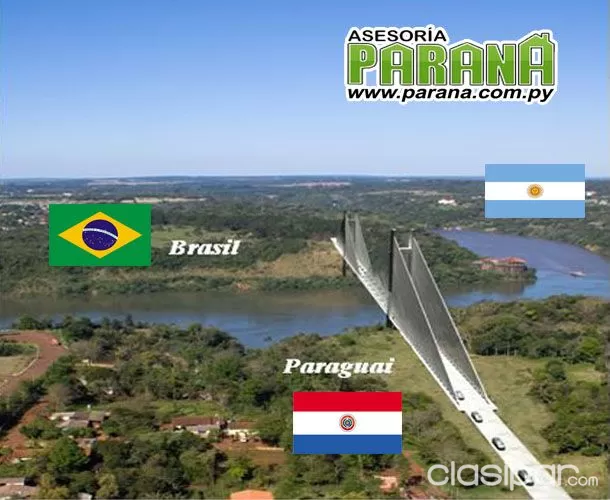 VENDO 6 Ha. con 8.806 m2. Cerca del 2do Puente entre Paraguay y Brasil. Tres Fronteras — foto 2