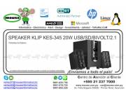 SPEAKER KLIP KES-345 20W USB/SD/BIVOLT/2.1