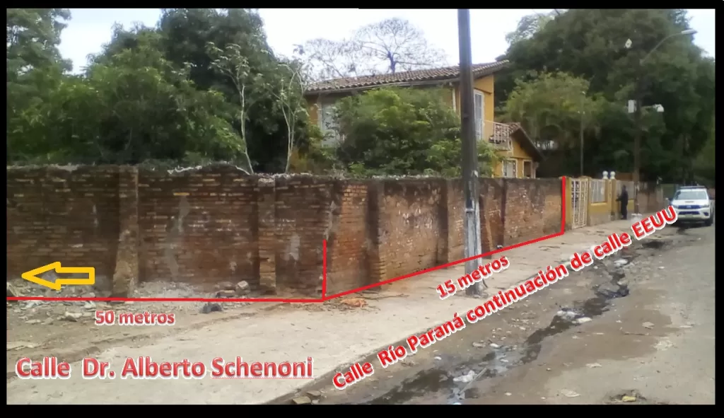 Escucho ofertas, vendo terreno en esquina 643 m2 (3 frentes) zona céntrica de Asunción — foto 3