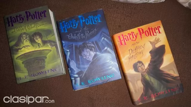 Harry Potter 5 6 7 Tapa Dura Ingles Clasipar Com En Paraguay