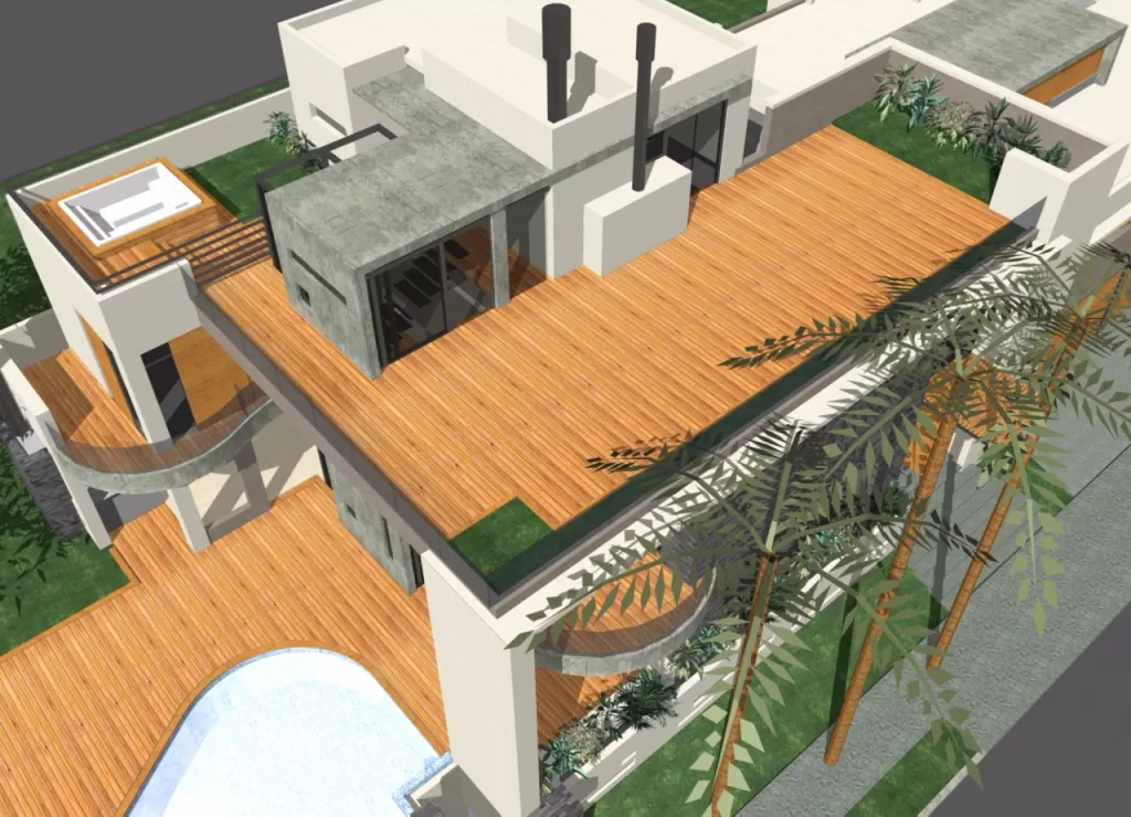 RAKIURA LUQUE: RESIDENCIA PREMIUM - CYBER HOUSE en 1.000 m2 - 1,500.000 USD — foto 3