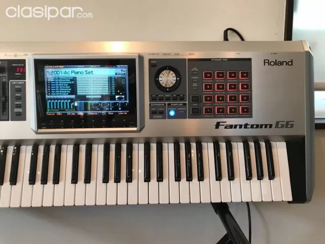 Roland Fantom G6 Clasipar Com En Paraguay