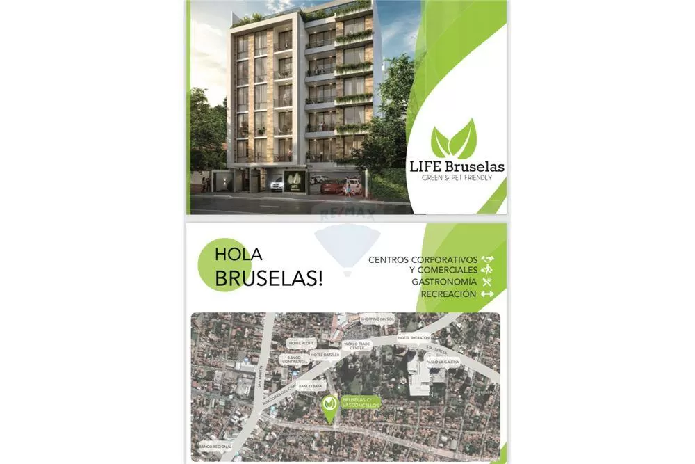 LIFE BRUSELAS - DPTO DE 1 DORMITORIO — foto 2