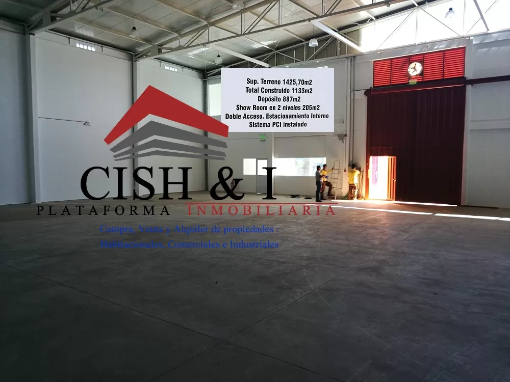 NUEVO A ESTRENAR: Deposito 887 m2 + Show Room (oficinas) 2 niveles 205 m2 — foto 2