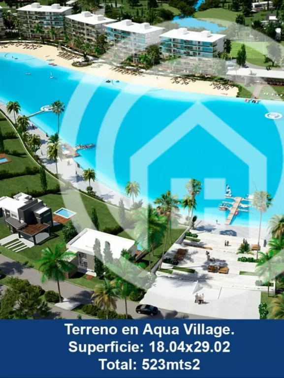 Vendo terreno con hermosa ubicación en Aqua Village — foto 2