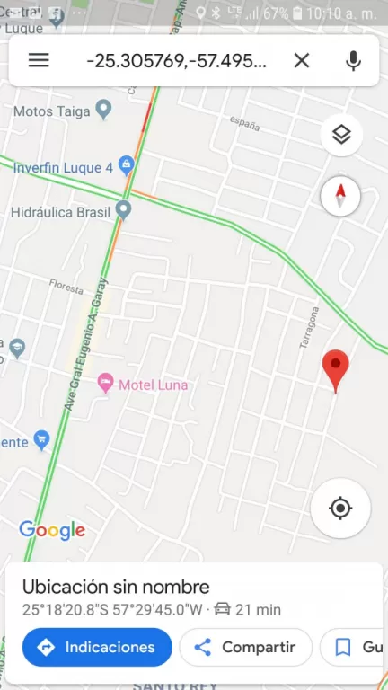 Vendo Terreno en esquina (Fracción Tarragona - Luque) — foto 2