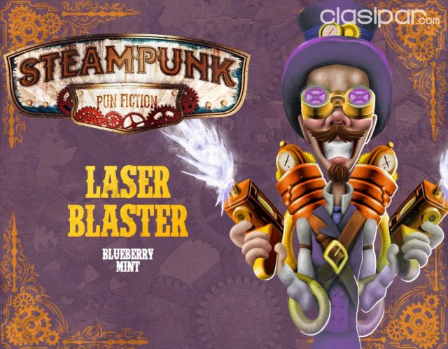 Varios hobbies - Pun Fiction-SteamPunk-Laser Blaster 100 ml 6mg