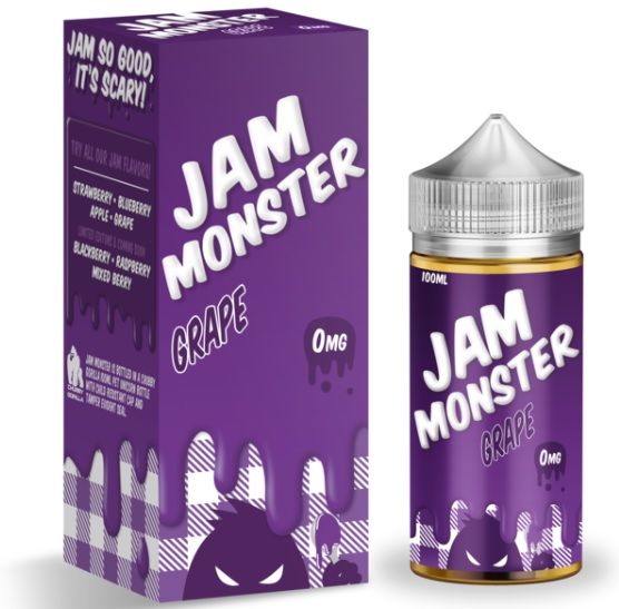 Varios hobbies - Esencia Liquido para Vape Jam Monster Sabor: Grape