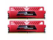 MEM DD4 4G 2400 GEIL EVO POTENZA RED GAPR44GB2400C16SC RYZEN