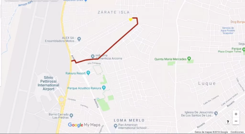 Vendo amplio terreno 1.635m2 en Zarate Isla Luque — foto 3