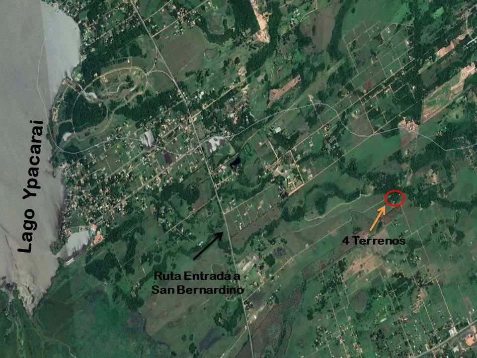 Vendo LOS MEJORES 4 Terrenos entrada a SanBer con Arroyo y Arboleda- casa de ragalo — foto 3