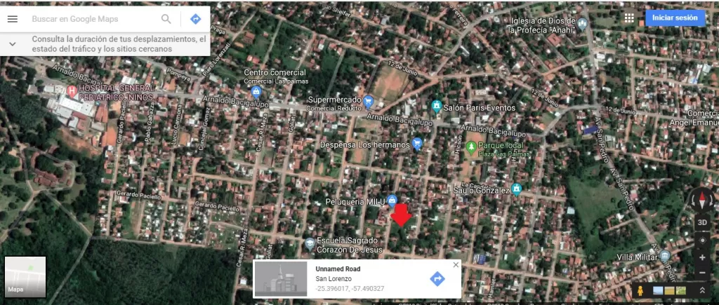 VENDO TERRENO FRACCION ANAHI II-SAN LORENZO — foto 2