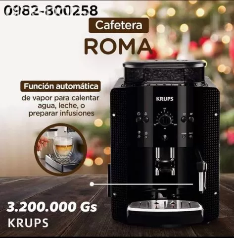 Krups Roma Cafetera Súper Automática 15 Bares