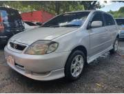 Vendo Toyota allex año 2002 con chapa 1.5 automático naftero gris full equipo