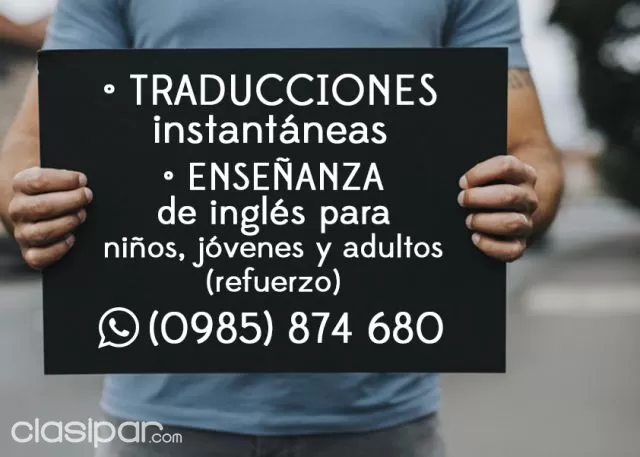 Ensenanza De Ingles Y Traductor Clasipar Com En Paraguay