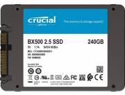 DISCO SSD 240GB CRUCIAL BX500 3D NAND SATA de 2,5 pulgadas