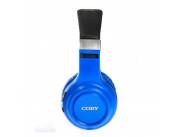 Auricular Inalámbrico Coby CBH103 con Bluetooth / Micrófono – Azul / Gris