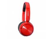Auricular Inalámbrico Coby CBH106 con Bluetooth / Micrófono – Rojo