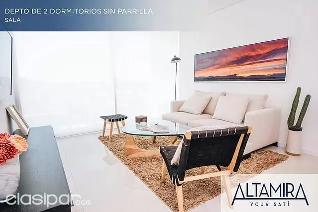 VENDO DEPARTAMENTOS EN POZO DE 2 DORMITORIOS CON BALCON EN YCUA SATI SAN JORGE — foto 2
