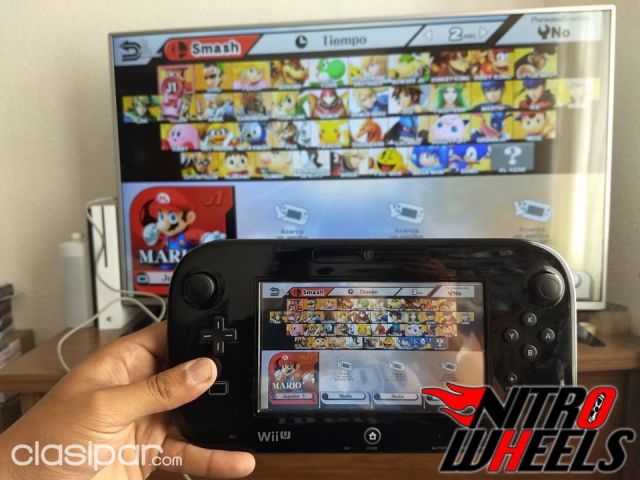 Vendo nintendo wii u desbloqueado lleno de juegos #1384623