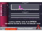 Sistema de Control de Stock, Caja, Facturación