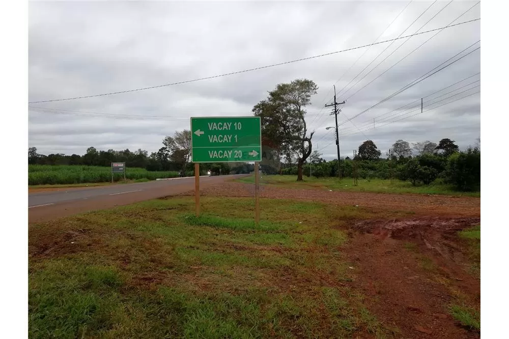 Terreno sobre Ruta VI - Colonia Vacay - Bella Vista - Capital de la Yerba Mate — foto 3
