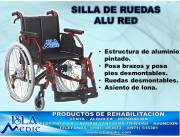 SILLA DE RUEDAS ALU RED EN PARAGUAY