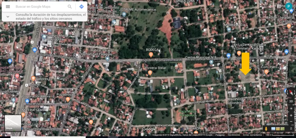 TERRENO DE 4.235 m2.-ZONA RESIDENCIAL-LOMA PYTA- A PASOS DE LA RUTA TRANSCHACO — foto 3