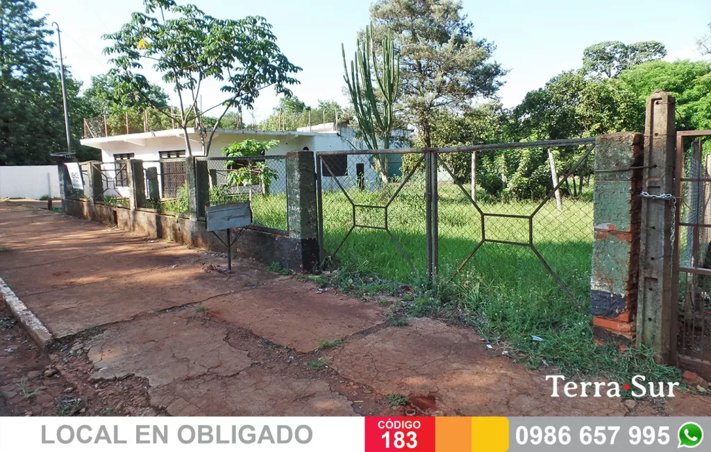 LOCAL CENTRICO SOBRE AMPLIO TERRENO EN OBLIGADO — foto 3