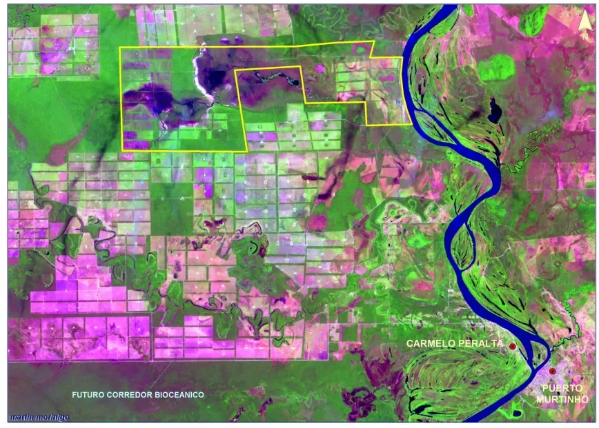 CARMELO PERALTA–ALTO PARAGUAY: MARAVILLOSAS 7.160 HS C PASTURAS DE PRIMERA, 2.000 USDHA — foto 2