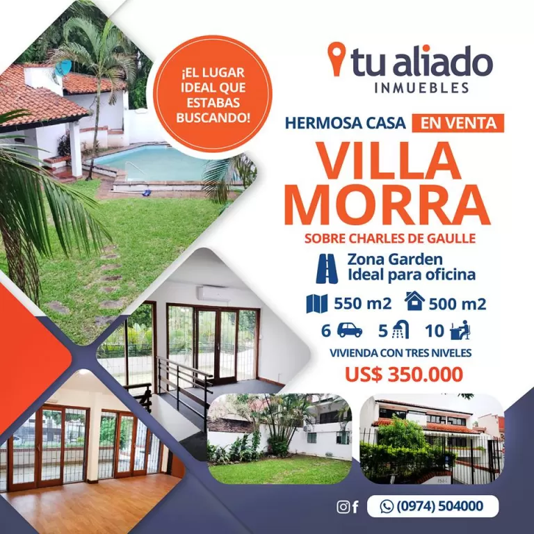 HERMOSA RESIDENCIA EN VILLA MORRA — foto 3