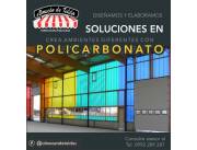 POLICARBONATO / TOLDOS , TECHOS, REVESTIMIENTO, DECORACION