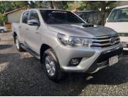 TOYOTA HILUX 2016 MECANICO FICHA DE TOYOTOSHI 4X4 FULL UNICO DUEÑO TR CON CARLOS GAONA
