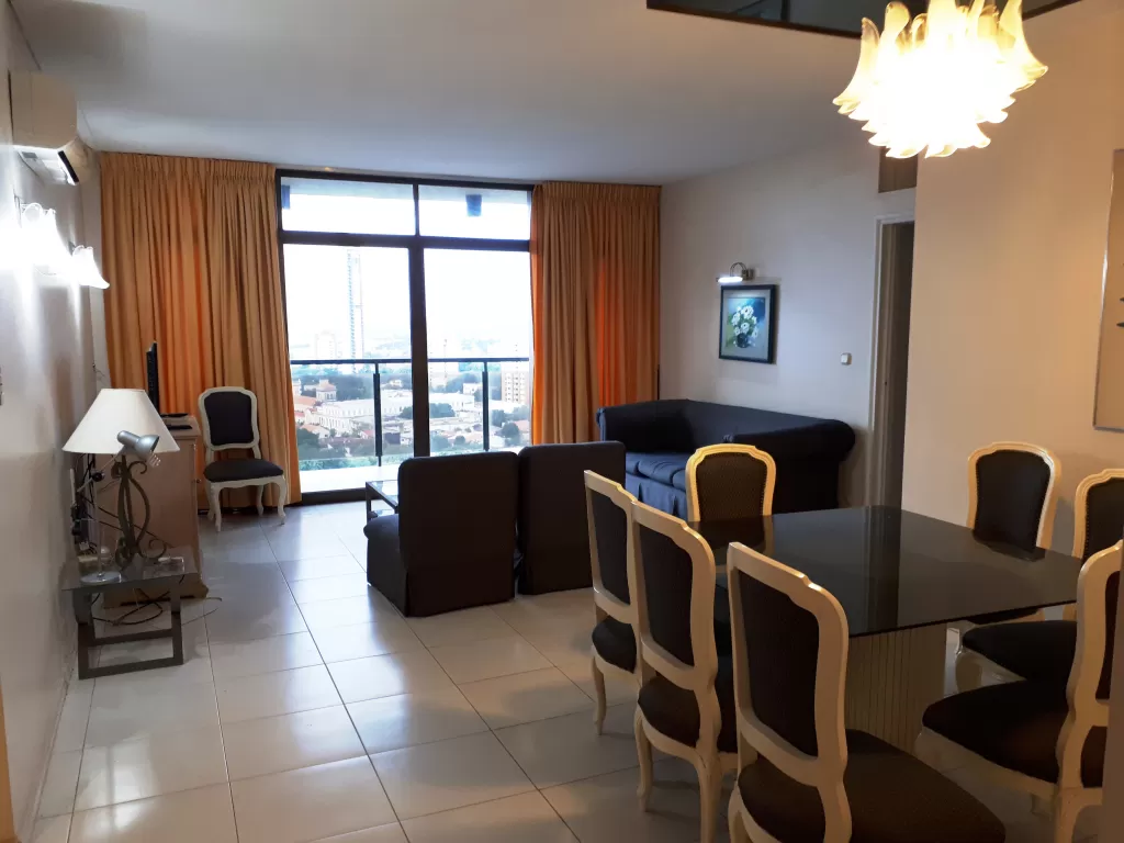 ALQUILO DEPARTAMENTO AMOBLADO EN EL CENTRO DE ASUNCION CON EXCELENTE VISTA A LA BAHIA. — foto 2