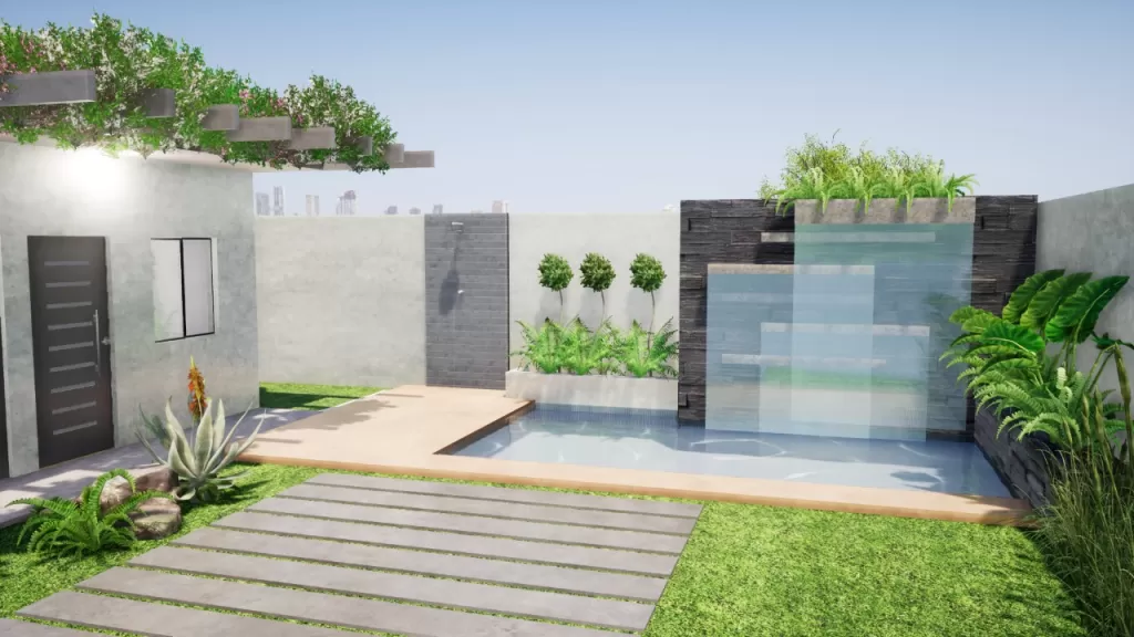 VIVIENDA MODELO PARA CONSTRUCCIÓN EN BARRIO CERRADO ARAPOTY — foto 3