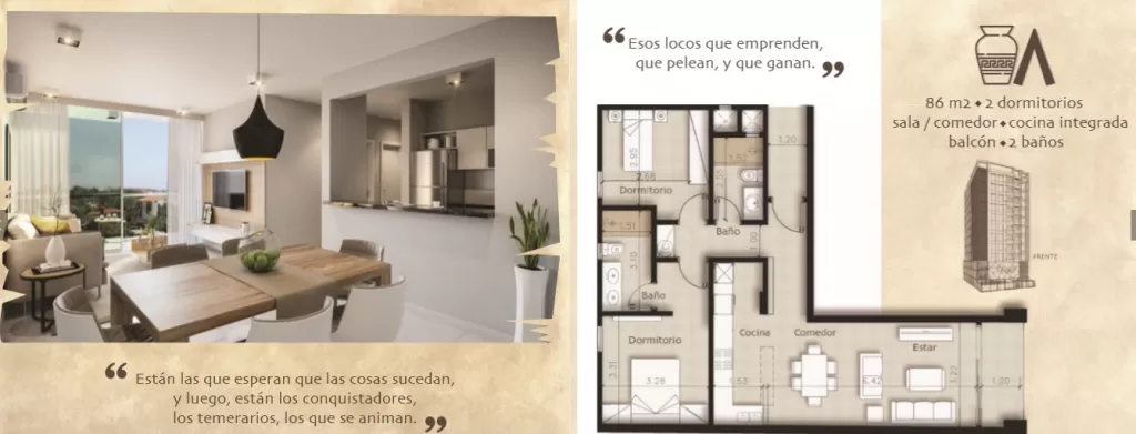 Edificio en pozo Agora en Villa Morra! desde USD. 69.900!! — foto 2