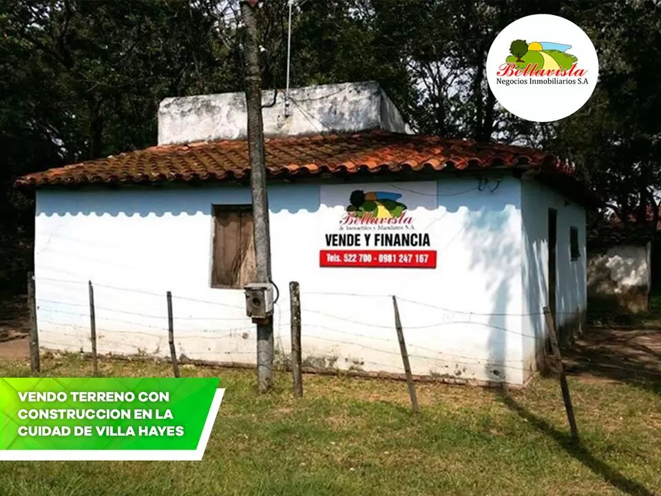 Vendo Terreno con construcción en la Cuidad de Villa Hayes — foto 2