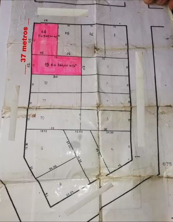 VENDO 2 HERMOSOS TERRENOS EN ESQUINA DE 735 M2 EN EL BARRIO CARMELITAS PRÓXIMO AL BANCO CE — foto 2